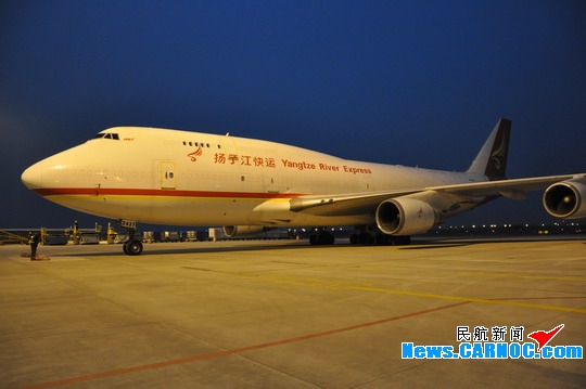 试飞波音747 硕放机场进入“大机场俱乐部”